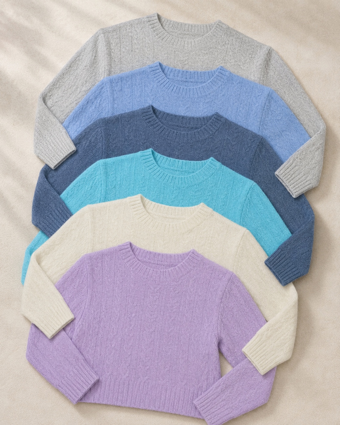 Sweater color range