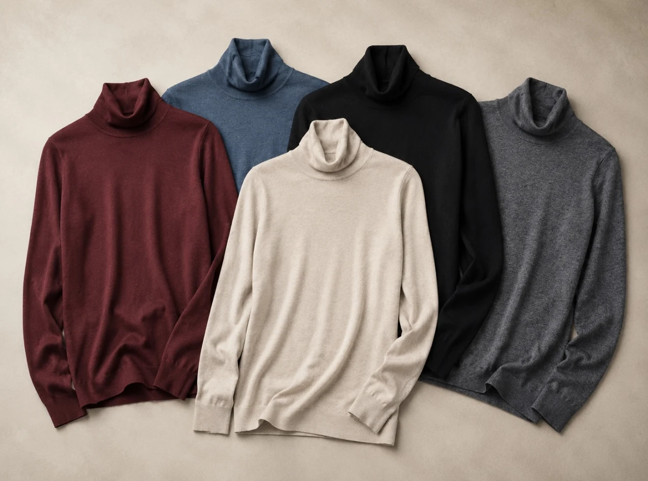 Turtleneck sweater assortment